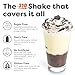 310 Nutrition All-in-One Meal Replacement Shake Starter Kit with Shaker Cup - High-Protein, Fiber-Rich Vegan Superfood Blend - Sugar-Free, Keto & Paleo Friendly, Low Carb - Cookies & Cream - 24 Individual Servings
