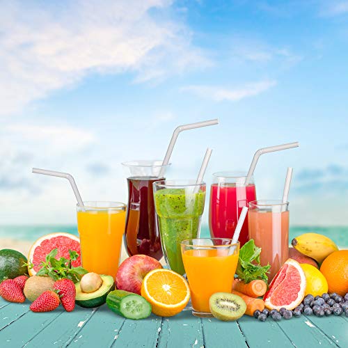 Pitillos biodegradables transparentes pack 250 miniatura 3