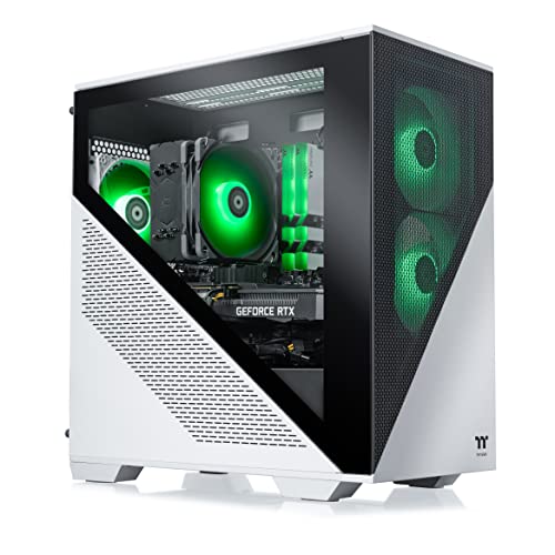 Thermaltake Frostbite 360 Gaming Desktop (Amd Ryzen™ 5 5600X 6-Core, Toughram Rgb Ddr4 3600Mhz 16Gb Memory, Nvidia® Geforce Rtx™ 3060, 1Tb Nvme M.2, Win10 Home) D1Fb-B550-360-Lcs #TOP3