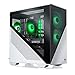 Thermaltake Frostbite 360 Gaming Desktop (AMD Ryzen™ 5 5600X 6-core, ToughRam RGB DDR4 3600Mhz 16GB Memory, NVIDIA® GeForce RTX™ 3060, 1TB NVMe M.2, Win10 Home) D1FB-B550-360-LCS,White