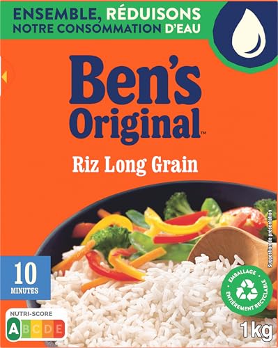 Riz Long Incollable 10min Ben' Original La Boite De 1kg - vue 5