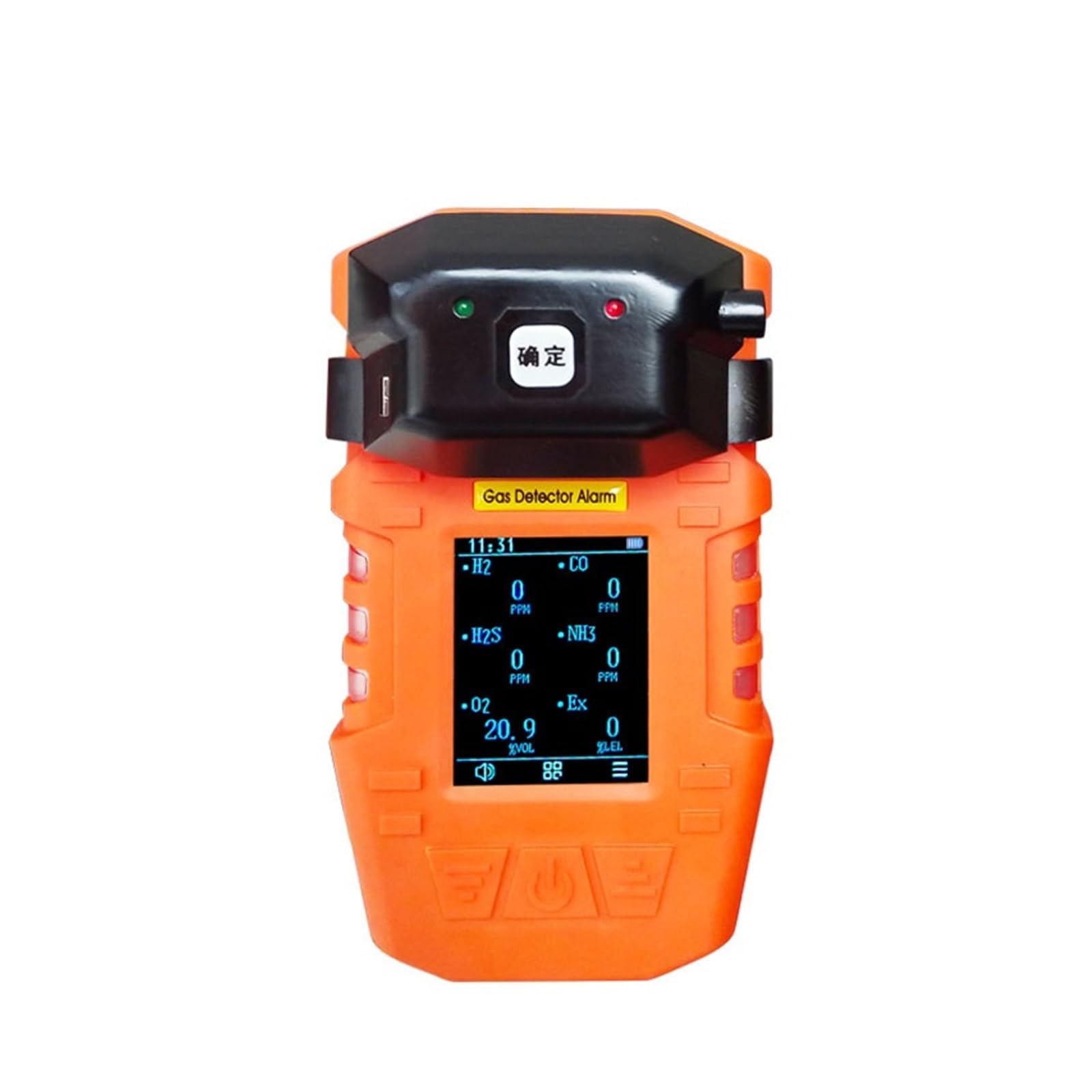 Analizador de Gases de Mano 6 en 1, medidor de Prueba de NOx, So2, H2s y Cl2 S318, LocalizacióN Precisa De Fugas
