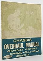 1969 Chassis Service Manual Chevrolet Chevelle Camaro Nova Corvette ST 130-69 B000LPPUL8 Book Cover