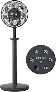 cocono 扇風機 音声操作 スマホ操作 インテリアに溶け込む多機能ファン 静音 DCモーター airy fan high grade サーキュレーター ハイポジション インテリア家電 おしゃれ アプリ操作 airyfan エアリーファン ハイグレード CF-H271SR ココノ (グレー)