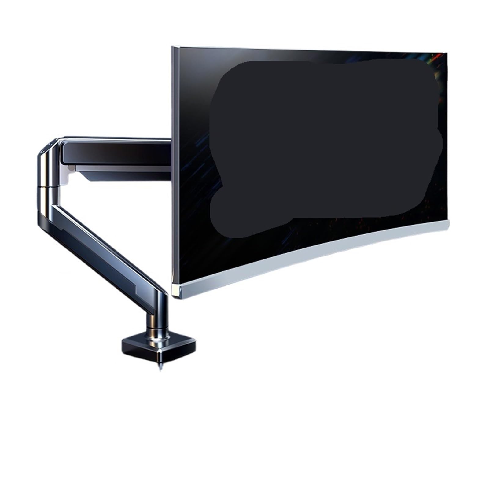 Ikpgbzxm Meteoritegray Monitor Stand, Robotic Arm, Desktop Rotating Screen, Cantilever Base(Meteoritegray)