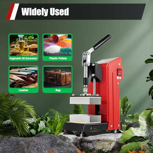 Hetepptr 900W Hot Press Stamping Machine 110V Heavy Duty Press thumb #6