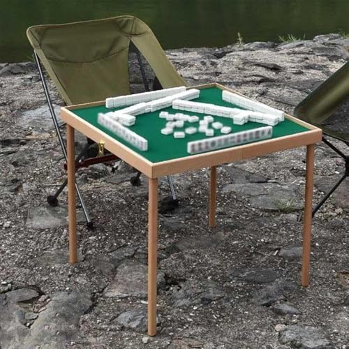 Tavolo da gioco pieghevole portatile con borsa per giochi di carte all'aperto