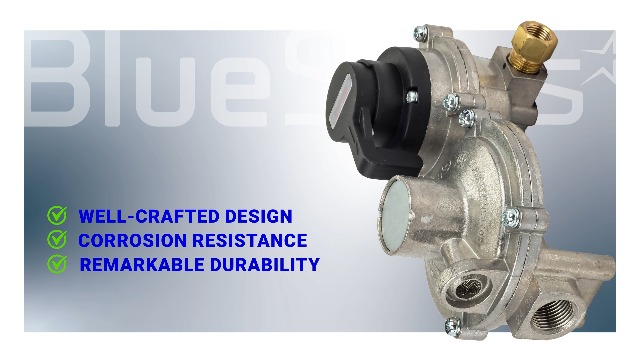 BlueStars [2025 Upgraded] RV Propane Regulator 2-Stage Auto