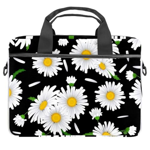 Sac ordinateur portable 13 à 14.5 pouces à motif camomille floral