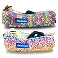 Chillbo Shwaggins Inflatable Couch Bundle – Cool Inflatable Lounger Easy Setup is Perfect for Beach Gear, Camping Fun and Festival Accessories.