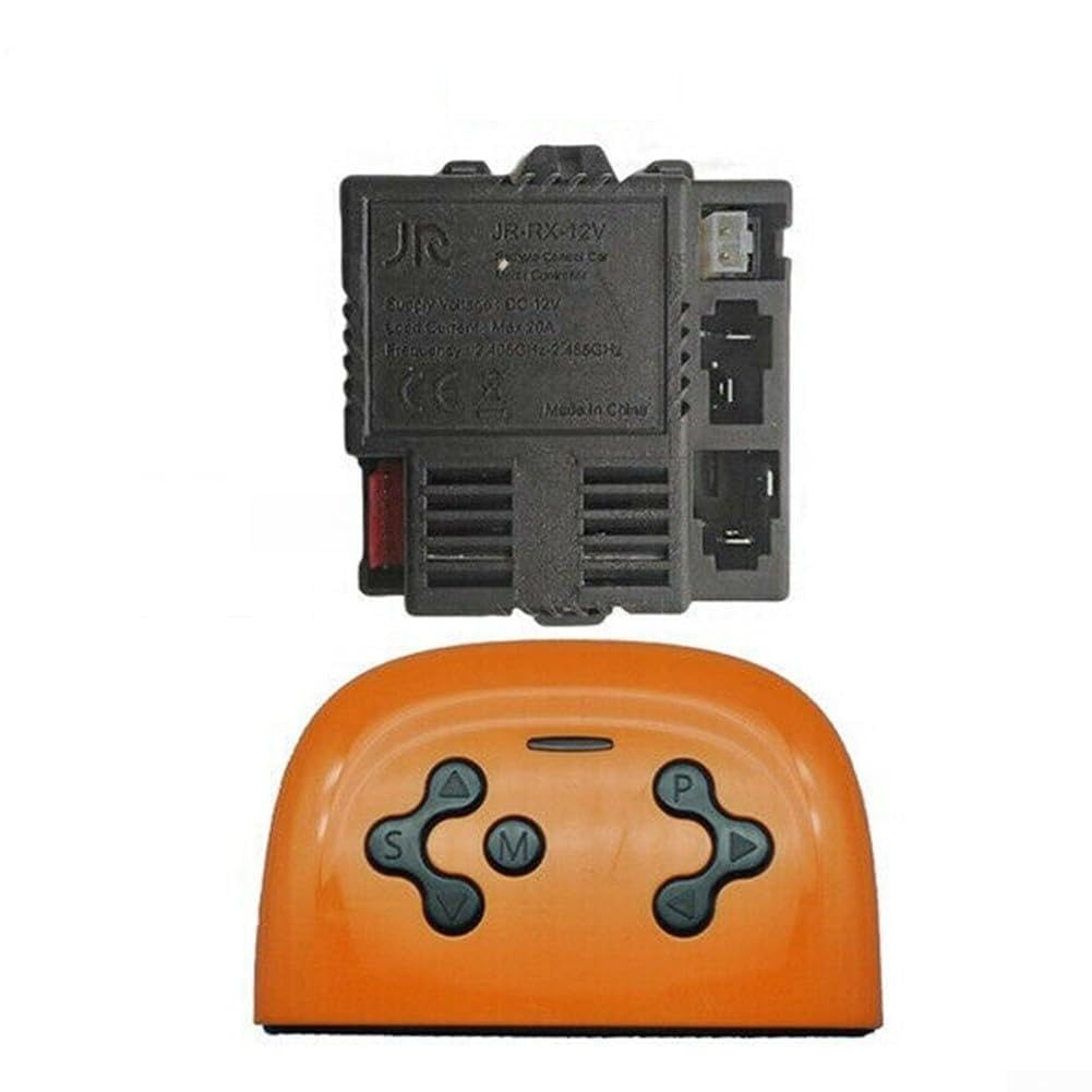 Electric Car RC Receiver for JR- for rx-12V JR- for rx-6V, Remote Control Controller Compatible with JR1958-2S JR1738RX JR1758RX JR1858RX, 6V 12V for battery Powered Toy Car Spare Part(JR- for for