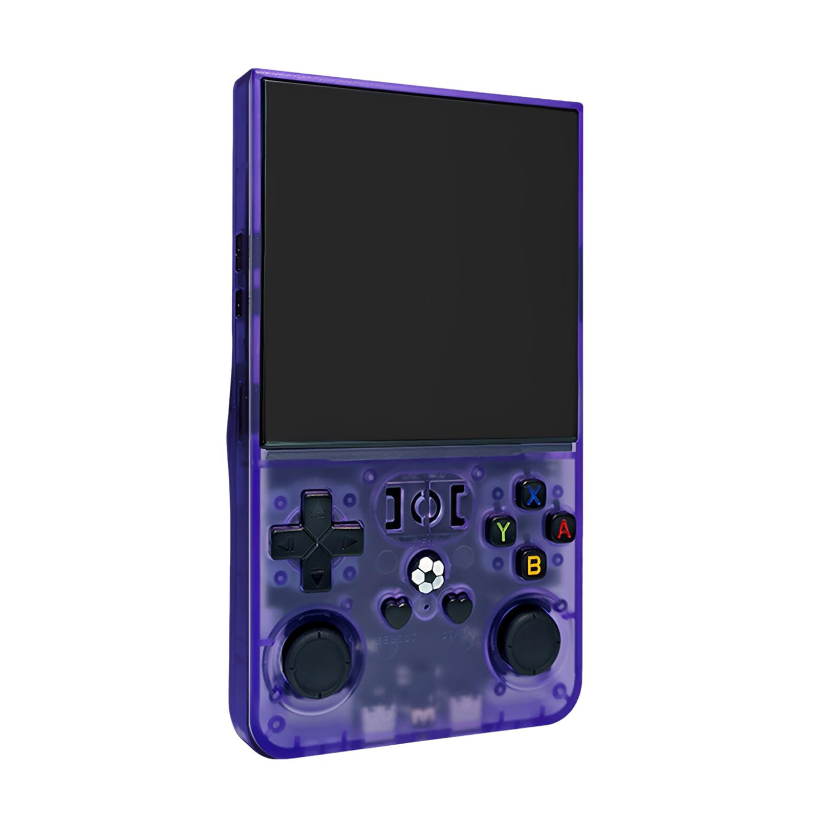 Consola de juegos portátil de 4 pulgadas, pantalla de 128 GB (morado) | Consola de juegos portátil portátil para juegos, entretenimiento, noches familiares y juegos sobre la marcha