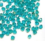 40 perlas checas de cristal Preciosa, en varios colores.