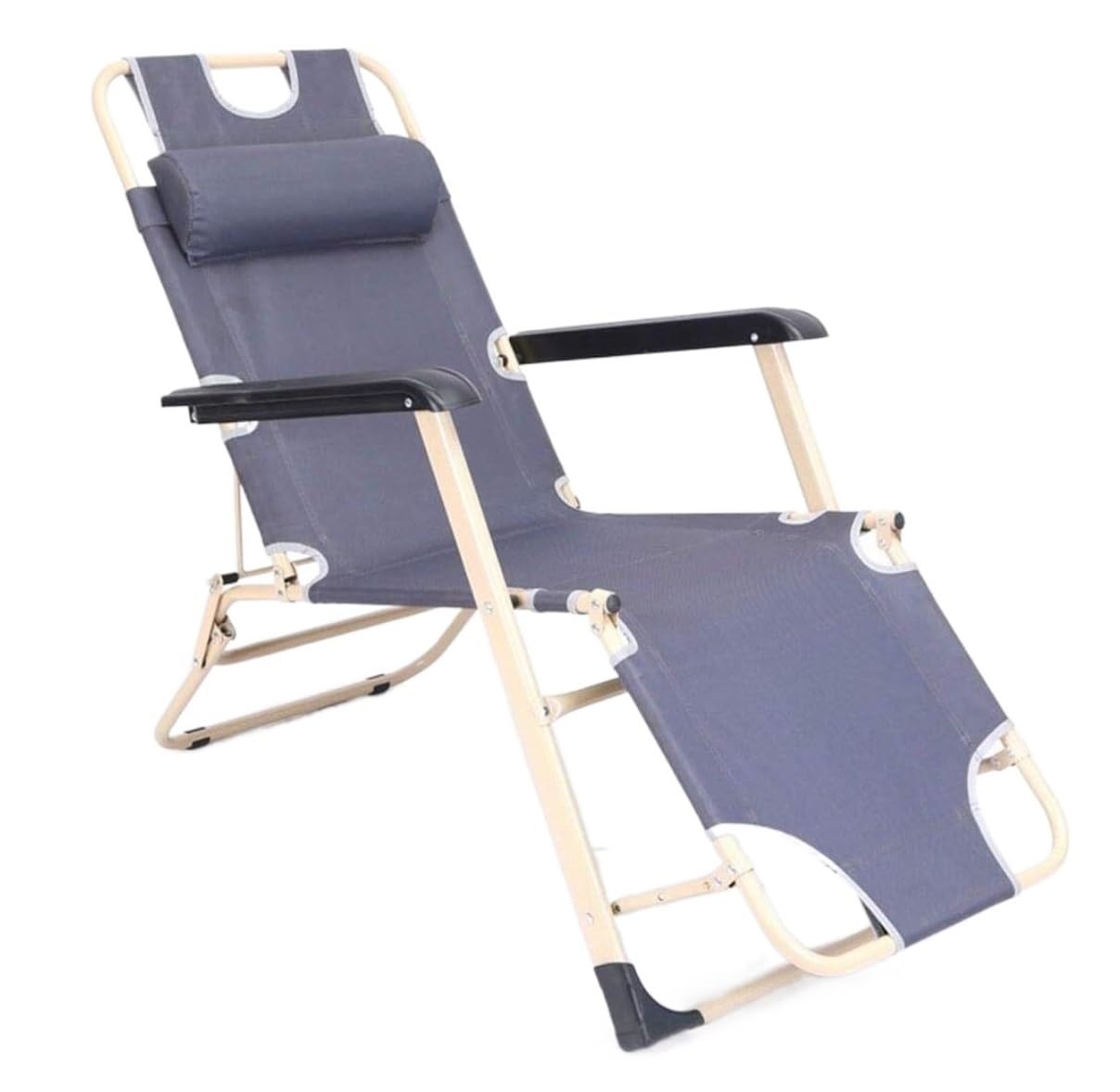 Tumbona Plegable Silla Gravedad Cero Tumbona Reclinable Para Playa, Sillón Plegable De Gravedad Cero, Silla De Salón Ligera Para Oficina, Descanso Para El Almuerzo, Muebles De Jardín Silla Plegable Re