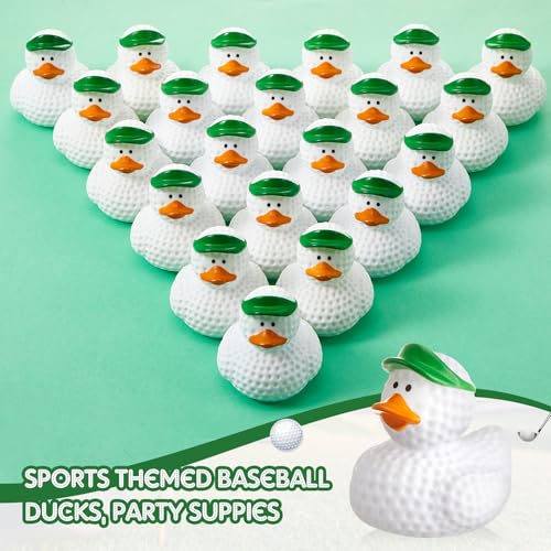 Deekin 24 Pcs Golf Rubber Ducks