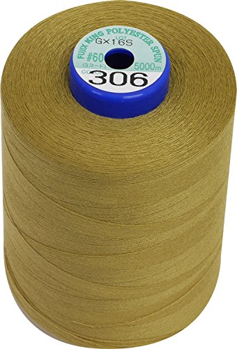 FUJIX フジックス キングスパン スパン ミシン糸 60番 5000m巻 col.306