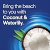 CLOROX Scentiva ToiletWand Toilet Cleaner Refills, Toilet brush, Coconut and Waterlily, 10 Count