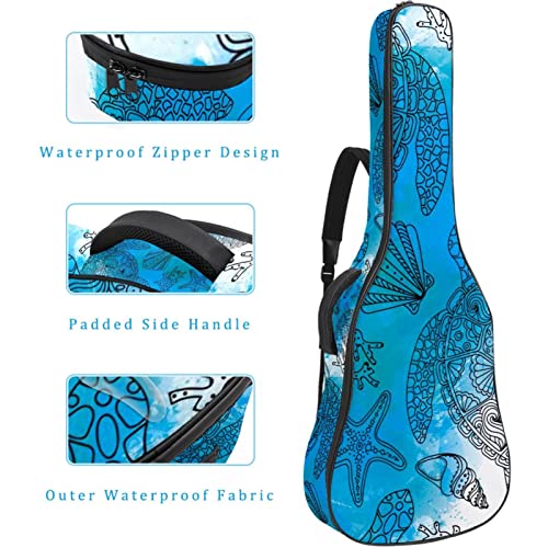 Housse de sac de guitare épaisse avec rembourrage en éponge imperméable pour guitare acoustique électrique basse… - Les Beatles, Paul McCartney, John Lennon, RIngo Starr, George Harrison Housse de sac de guitare épaisse avec rembourrage en éponge imperméable pour guitare acoustique électrique basse… – Image 5