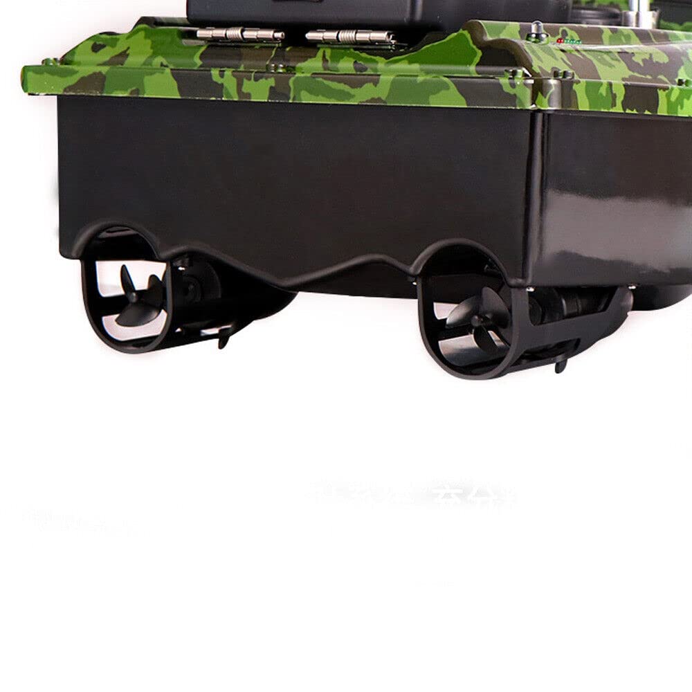 Telecomando, 500 m, RC, pescatore, 1,5 kg, capacità di peso, barca per mangimi, Baitboat, doppio motore, per pesca notturna, pesca alla carpa