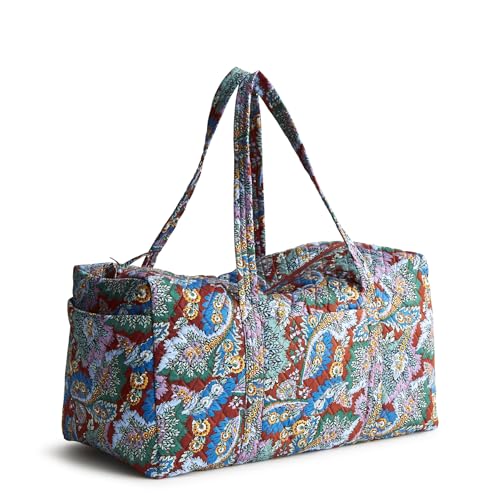 Vera Bradley Large Original Duffel, Cotton Gabardine, Flowers + Feathers