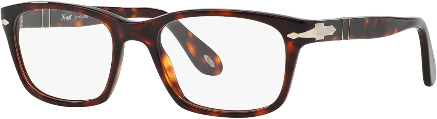 Persol PO3012V Square Prescription Eyewear Frames Havana/Demo Lens 52 Millimeters image 2 of 7 B007MLMYN6