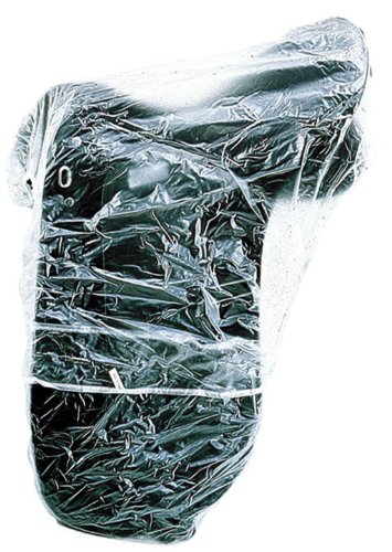 White Metallic Banana Seat Stingray Saddle