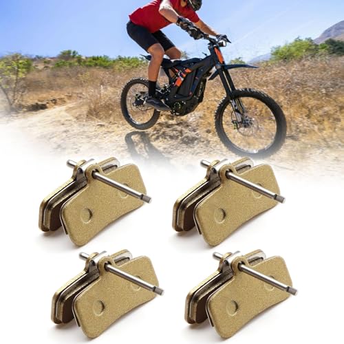 URLWALL 4pcs Brake Pad Rear and Front for Sur Ron LBX/S eRide Pro SS 2.0 3.0 SR S Talaria Sting MX3 R MX4 X3 XXX Altis Sigma 72V Rawrr Mantis X Mini R/R17 48V Mantis Mini Pup Disc Brake Pads(4pcs)