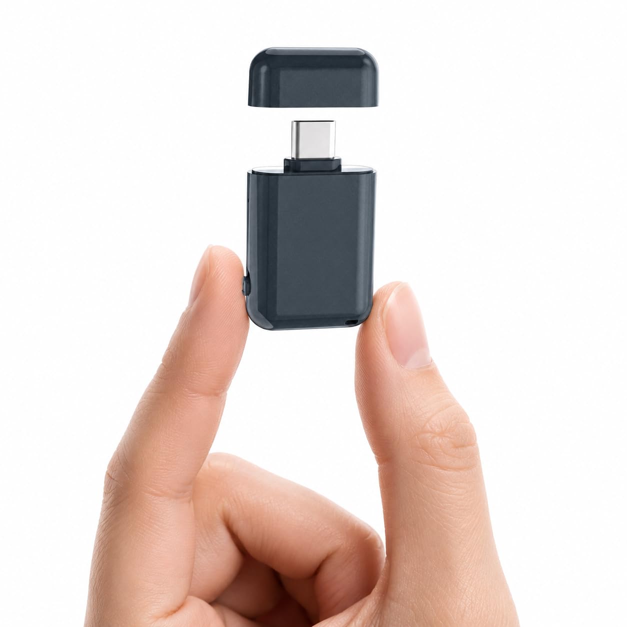 Mini Grabadora de Voz - Grabadora de Voz de 64 GB 1536 Kbps con Grabación One-Touch, Grabadora de Voz Espía Discreta para Reuniones, Cursos