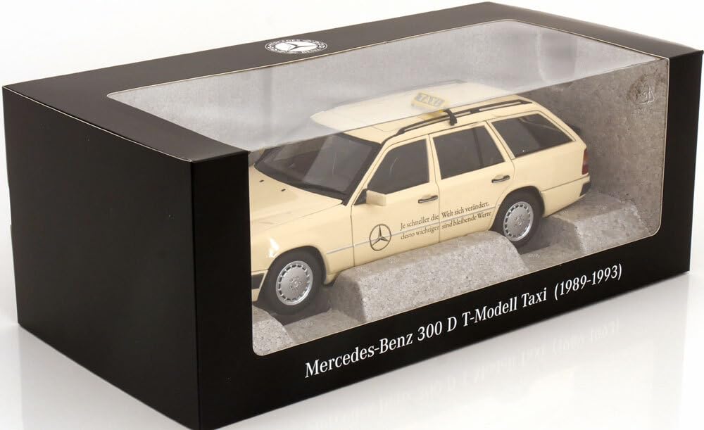 Amazon | norev 1/18 Mercedes Benz 300 D T-Modell (S124) taxi 1989