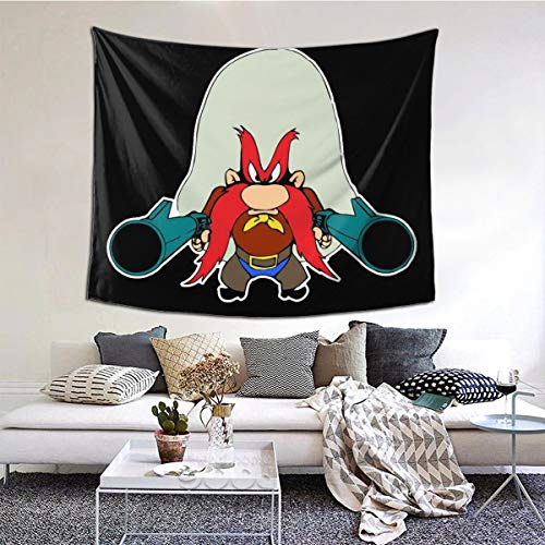 Glenn Isidore Looney Tun-ES Yo Semi-Te Sam Tapestry Queen Size Wall Hanging Throw