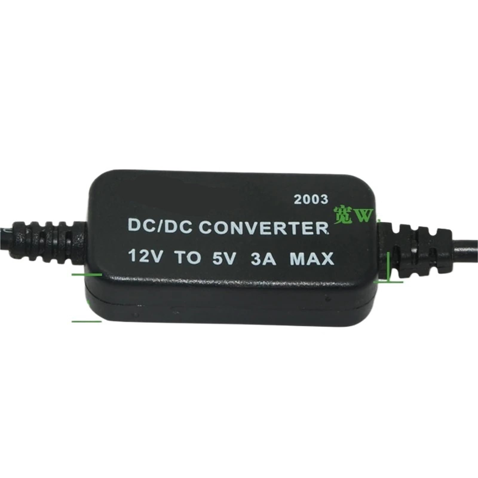 Convertisseur 12V 5V DC 5.5x2.1mm câble abaisseur tension voiture - 6