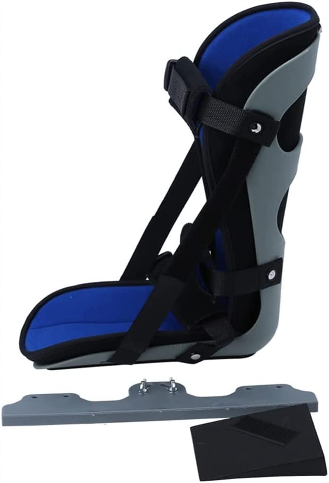 Férula de caída de Tobillo y pie, Soporte de fijación de Tobillo y pie, Soporte de ortesis Ajustable, para articulación de Tobillo Fija para rehabilitación de Enfermedades de contractura de Accident