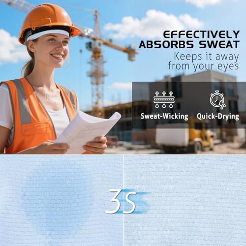 Image of GXCROR Cooling Skull Cap for Men Women Sweat-Wicking Breathable Mesh Liner for Helmets, Summer Cycling Motorcycle