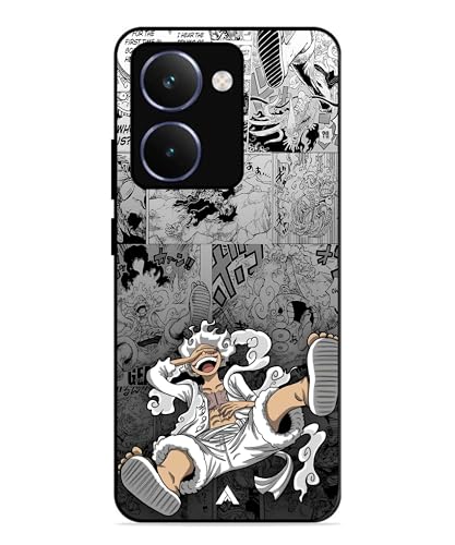 Image of Premium Anime 2 Case for Realme P3 Ultra (Glossy Finish) Soft-Touch Metal TPU Back Cover, Shockproof, Designer, Aesthetic Mobile Phone Case