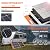 100 Watt Portable Solar Panel for Power Station, Foldable 100W Solar Panel for Camping Hiking Off-Grid Living, Monocrystalline Folding Panel Solar with 5V USB 18V DC Output