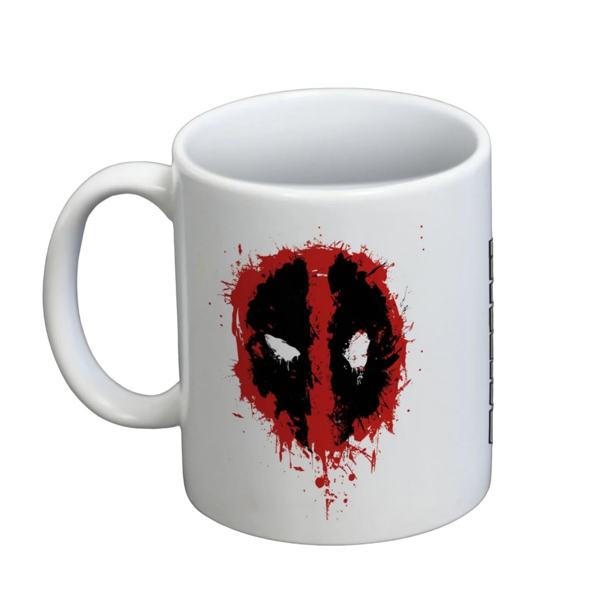 Pyramid International Deadpool (Splatter Logo) White 11Oz Mug - 10Oz / 315Ml Ceramic Mug - One Size