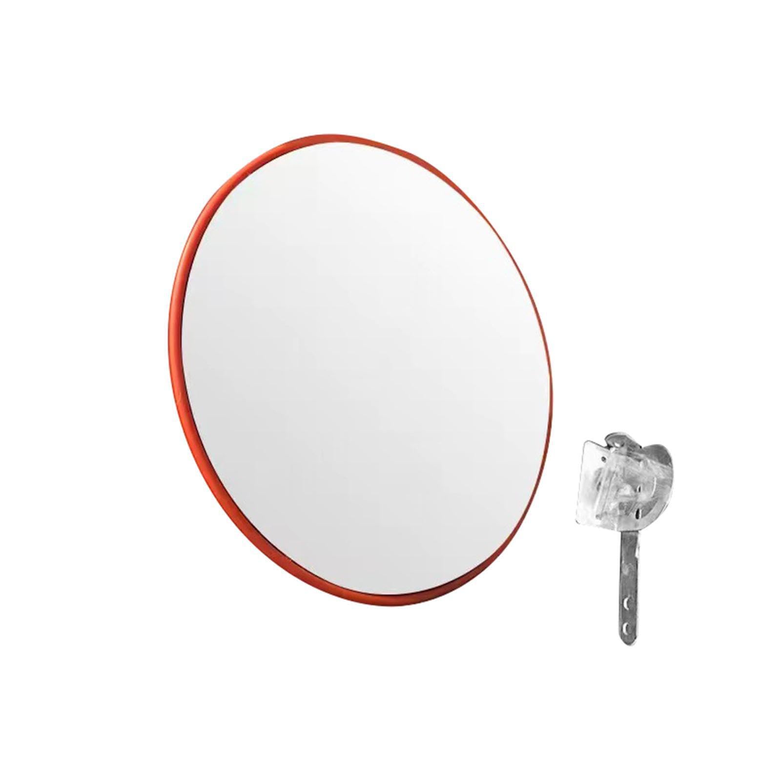 Ailan Miroir de signalisation convexe réglable pour parkings intérieurs et extérieurs - Sécurité accrue - Angle de convexe de 220°, 55 cm intérieur