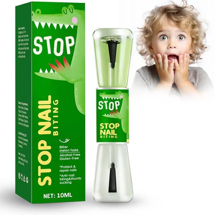 Tratamiento para morder uñas para niños adultos, tope de succión de pulgar para el cuidado de las uñas de los niños para ayudar a dejar de poner los