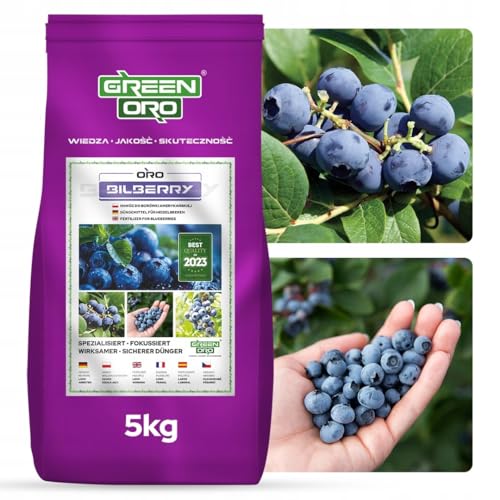 GREEN ORO ORO BILBERRY 5KG - Spezialdünger für Heidelbeeren und säureliebende Pflanzen