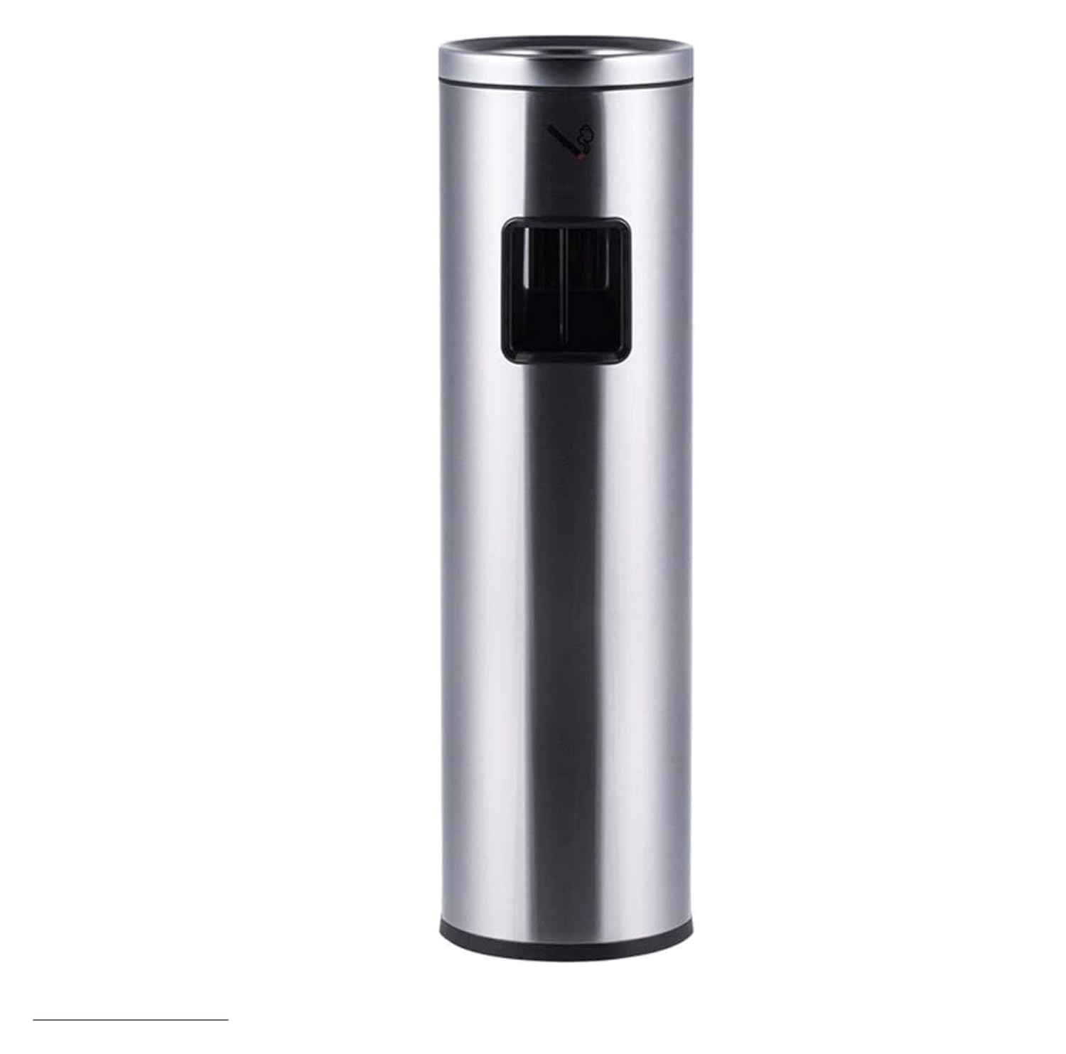 Trash Cans Garbage Cans Outdoor Trash Can with Stand Ashtray Vertical Stainless Waste Storage Bins Flame Resistant Garbage Bin Recycle