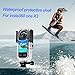 Waterproof Case for Insta 360 one X3 Action Camera, Underwater Diving Protective Housing 40M with Bracket Accessories
