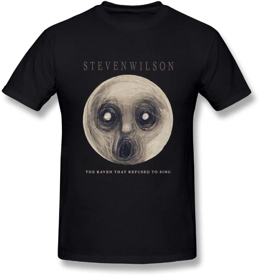 Hat family Men's Steven Wilson The Raven That Refused to Sing Fashion T-Shirts Black L