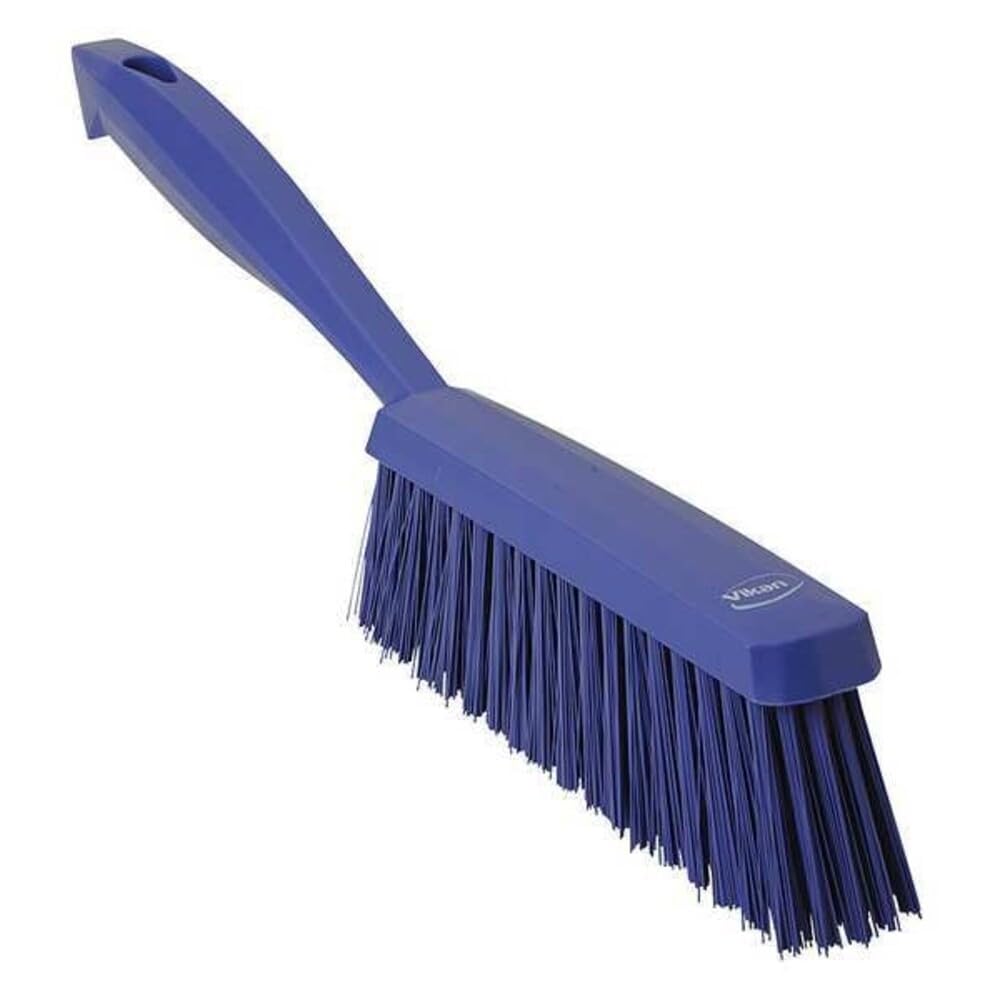 Vikan 45898 Bench Brush, Polypropylene/Polyester Bristle, 14", Purple
