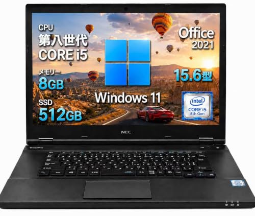 使えるノート！ VersaPro Core i5 8250U 8GB SSD Amazon.co.jp: 【整備済み品】NEC VersaPro VKシリーズ Core i5-8250U