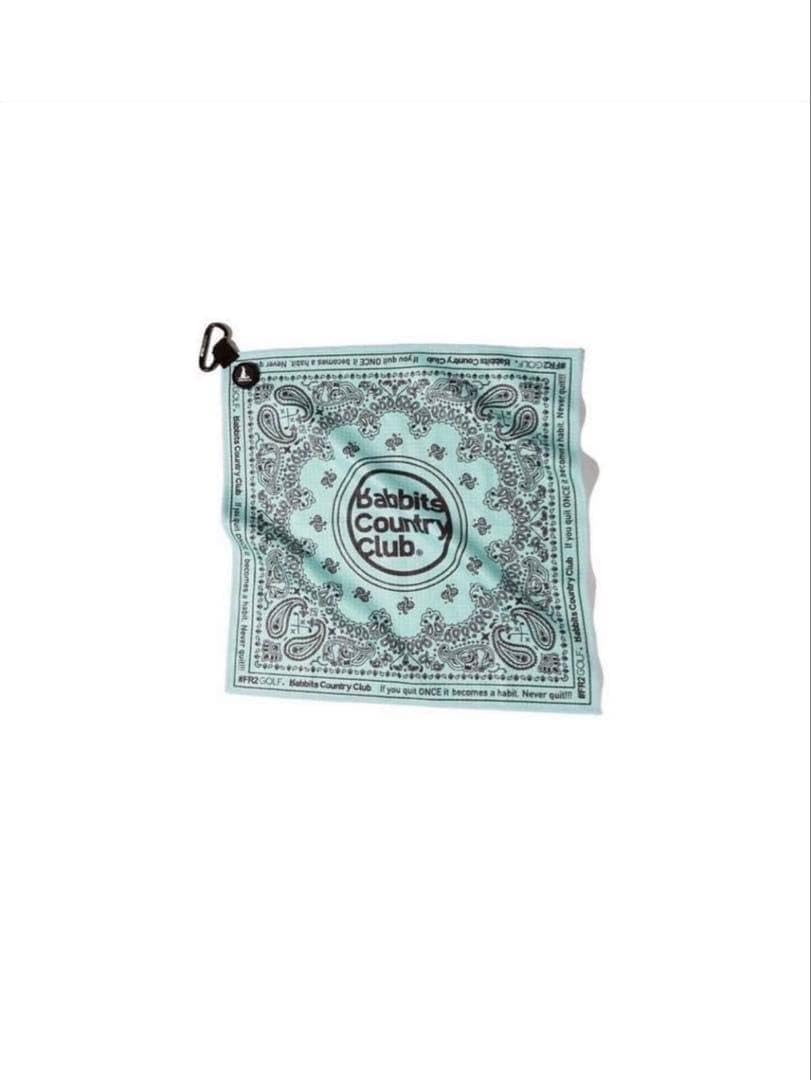 Amazon.co.jp: 沖縄限定 FR2 Paisley Turquoise Blue ゴルフ タオル 
