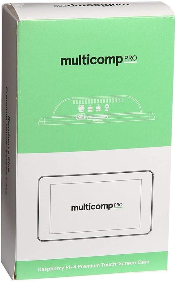 Raspberry Pi 4 Model B Combo Set (Model B Touchscreen Case (Red))