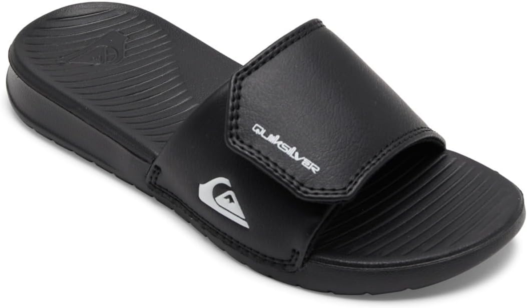 Quiksilver Men's Beach & Pool Shoes, Black Black White Black Xkwk, 4 UK