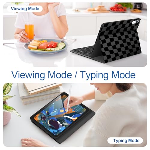 Étui clavier iPad Gen 11 fini le stylet perdu coque noire