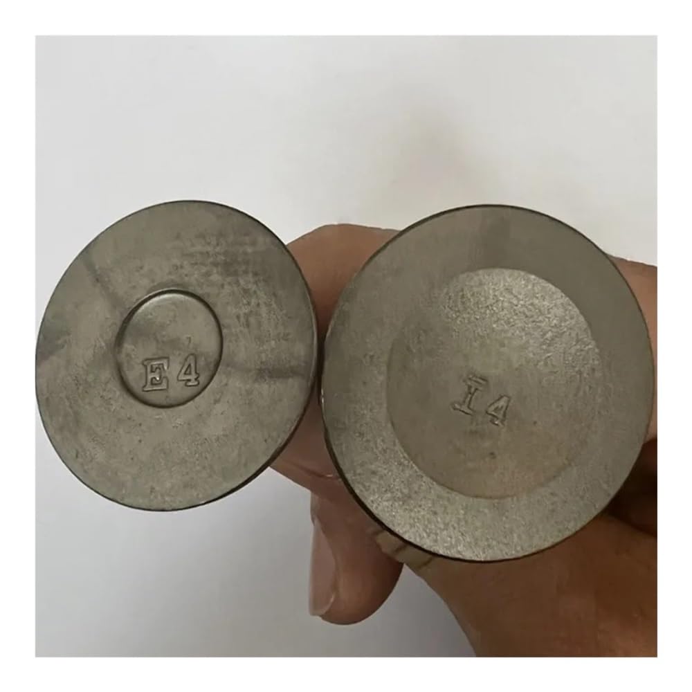 Set di valvole di aspirazione e scarico da 1 paio adatto for scarico di aspirazione di aspirazione di ingresso del generatore di motore EX40 I4 E4
