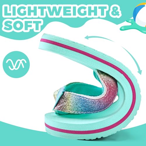 Image of WateLves Girls Flip Flops Toddler Boys Girls Non-Slip Sport Sandals for Beach Swim Pool(Little Kid /Big Kid)